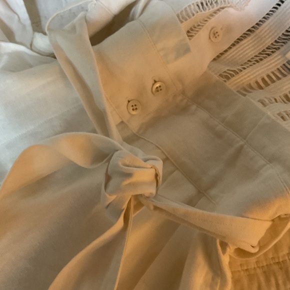 Christy Lynn Madeline play suit, Ivory, Large - Picture 4 of 15